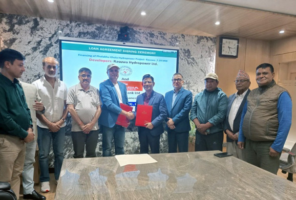 एनआईसी एशिया बैंकको नेतृत्वमा फलाखु खोला जलविद्युत आयोजनामा ९५.२० करोड लगानी सुनिश्चित