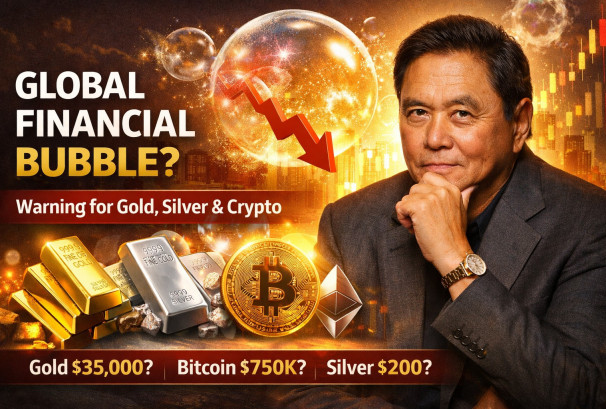 विश्व अर्थतन्त्र ‘महाबबल’को संघारमा ? सुन, चाँदी र क्रिप्टोमा विस्फोटक उछालको भविष्यवाणी