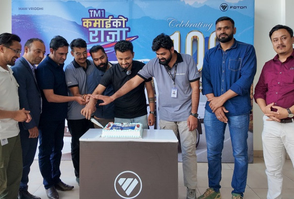 नेपालमा टीएमवानका १०० भन्दा बढी युनिट बिक्री