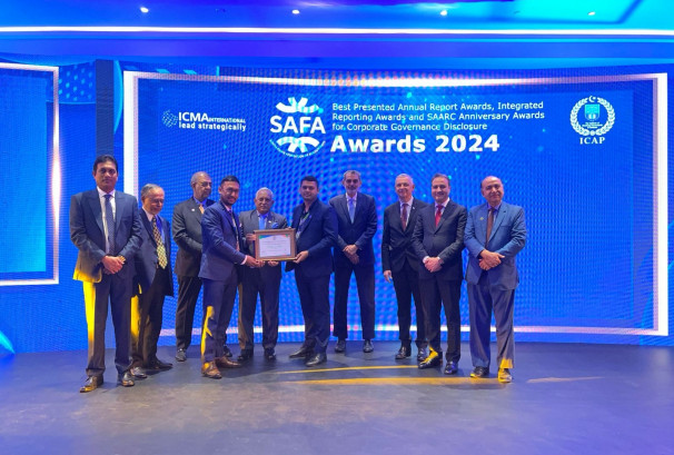 कामना सेवा विकास बैंकलाई लगातार दोस्रो वर्ष SAFA अवार्ड