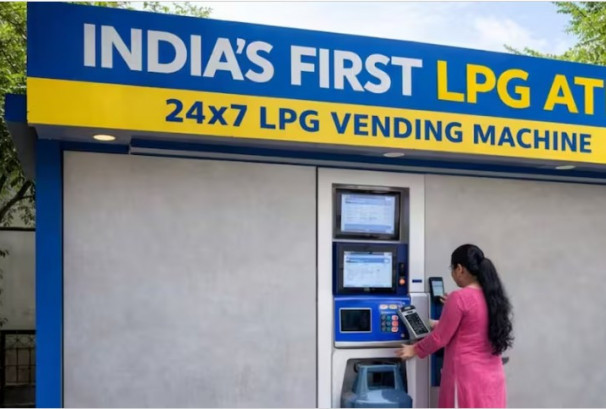 भारतमा पहिलो पटक ‘एलपीजी एटीएम’ सञ्चालन, ग्यास संकटबीच उपभोक्तालाई राहत