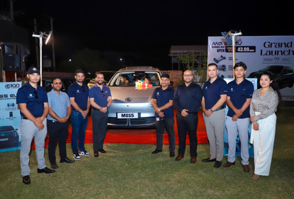 बुटवल र भैरहवामा एमजीको नयाँ MGS5 EV सार्वजनिक:अत्याधुनिक फिचर्सले भरिपूर्ण, मूल्य पनि प्रतिस्पर्धी