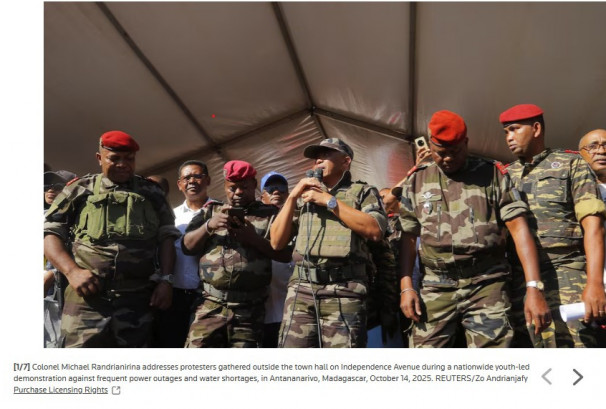 जेनजी आन्दोलनपछि मदागास्कर सेनाको नियन्त्रणमा: राष्ट्रपति भागे, संविधान स्थगित, लगानीकर्ताले पनि देश छाड्न थाले