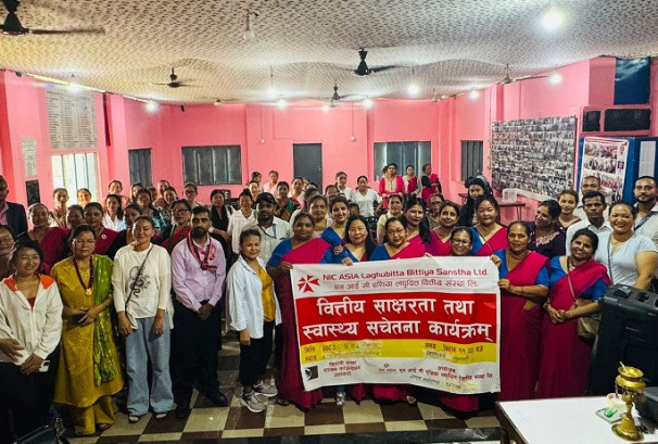 एनआईसी एशिया लघुवित्तको स्वास्थ्य सचेतना तथा वित्तीय साक्षरता कार्यक्रम सम्पन्न