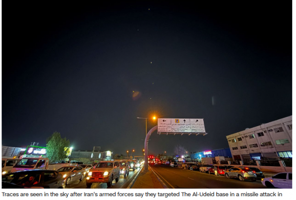 इरानद्वारा अमेरिकी हवाई अड्डाहरूमा आक्रमण: कतार, बहराइन र कुवेतमा मिसाइल खसे, वाशिंगटनमा हलचल