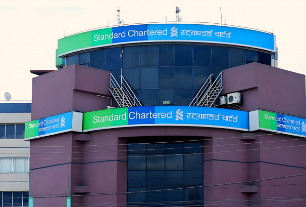 स्ट्याण्डर्ड चार्टर्ड बैंकले १९% लाभांश वितरण गर्ने