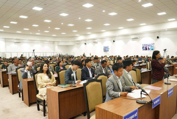 विरोधपछि प्रतिनिधिसभा बैठक १५ मिनेटका लागि स्थगित