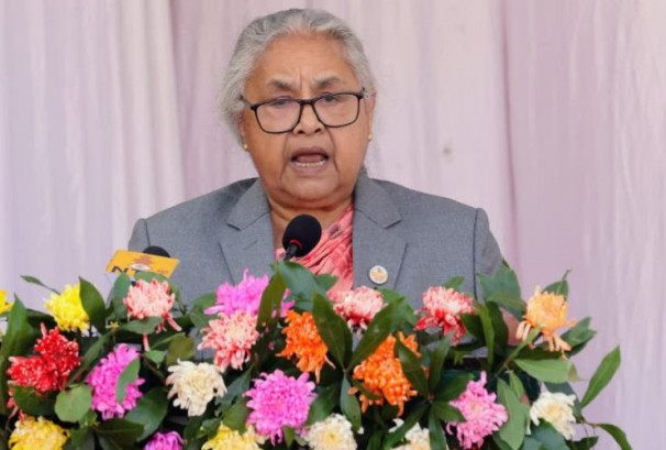 बिदाइअघि प्रधानमन्त्री कार्की राष्ट्रलाई सम्बोधन गर्दै