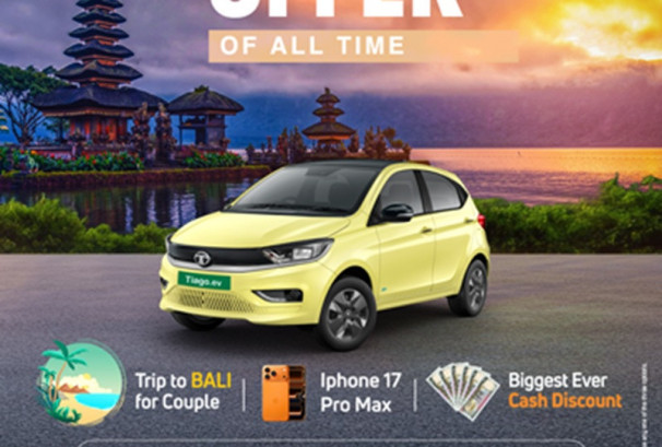 टाटा टियागो.ईभीमा आकर्षक अफर घोषणा