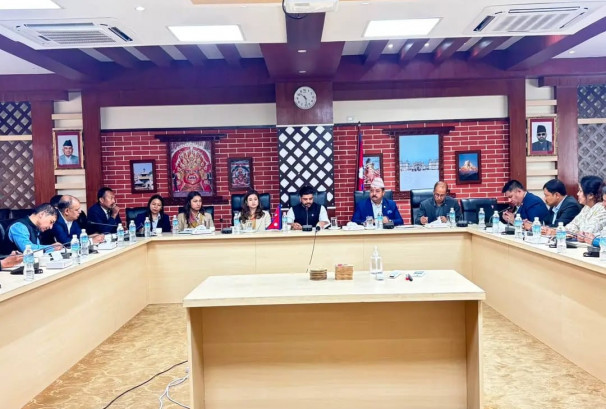 रोजगारी सिर्जना र सीप विकासमा सरकार–निजी क्षेत्र सहकार्य बढाउने विषयमा छलफल