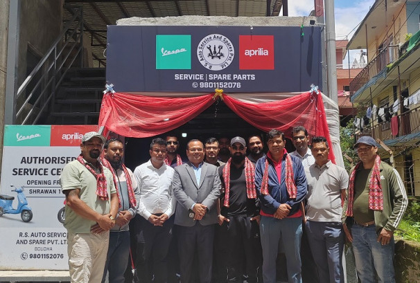 भेष्पा अप्रिलियाको नयाँ सर्भिस सेन्टर उद्घाटन