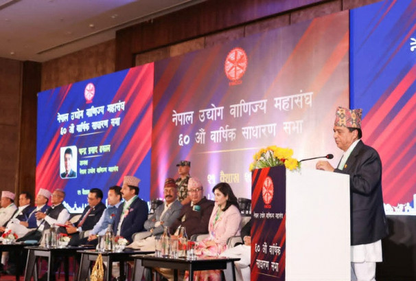 निजी क्षेत्रको प्रवर्द्धन एवं संरक्षण गर्ने रणनीति कार्यान्वयन गर्नुपर्छ: अध्यक्ष ढकाल