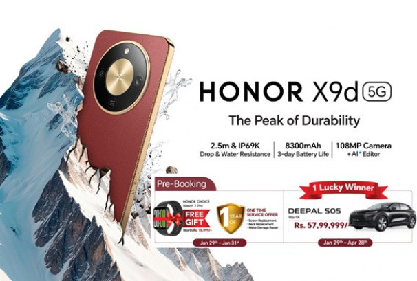 HONOR X9d प्रि–बुकिङ अफर: स्मार्टफोन किन्दै दीपल कार जित्ने अवसर