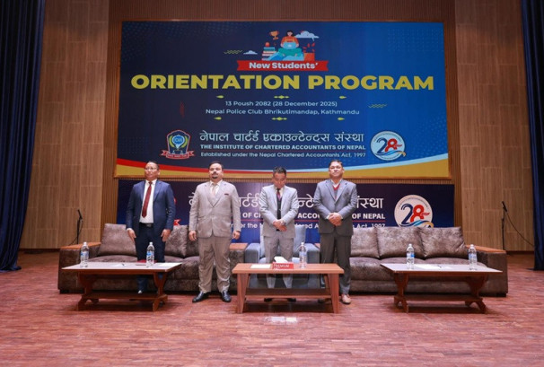 सिए पढ्ने नयाँ विद्यार्थीलाई अभिमुखीकरण