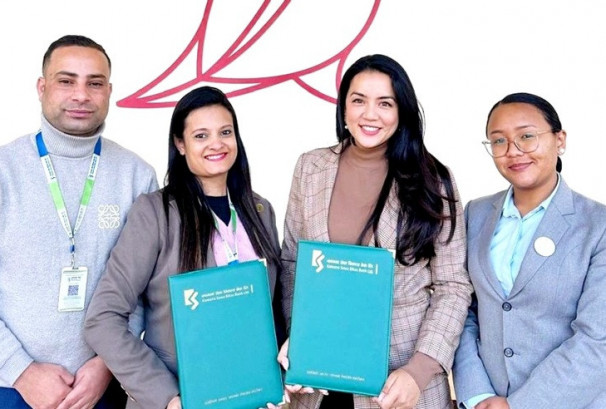 कामना सेवा विकास बैंक र Caffeophilia बीच छुट सम्बन्धी सम्झौता