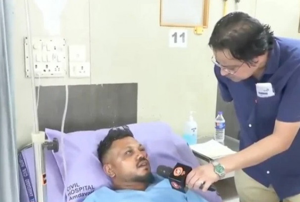 अहमदाबाद विमान दुर्घटनामा बाच्न सफल एकमात्रै व्यक्ति भन्छन्, ‘कसरी बाँचे विश्वास नै लागिरहेको छैन’
