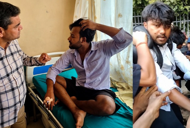 अस्पतालबाट डिस्चार्ज भए माजिद अन्सारी, मानवअधिकार आयोगको रोहबरमा हिरासतमुक्त