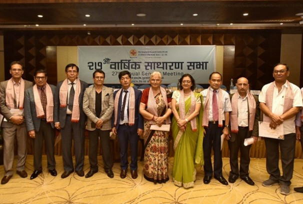ओम हस्पिटलको २७ औं वार्षिक साधारण सभा सम्पन्न, अध्यक्षमा आनन्द प्रसाद श्रेष्ठ चयन