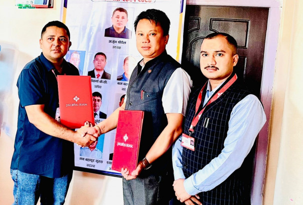 प्रभु बैंक र एवन ग्रेटर नेपाल यातायातबीच नगदरहित भुक्तानी प्रणालीमा सहकार्य