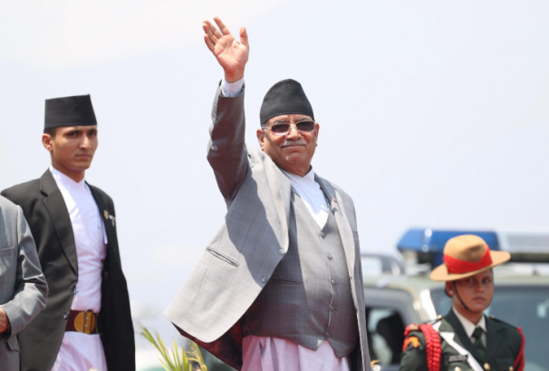 नरेन्द्र मोदीको शपथग्रहण समारोहमा सहभागी हुन प्रधानमन्त्री दाहाल भारत प्रस्थान