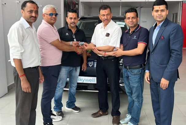 चितवनका लागि स्काईवेलको डिलरमा एचथ्रीआर मोटर्स, टेस्ट ड्राइभ र बुकिङ सुरु