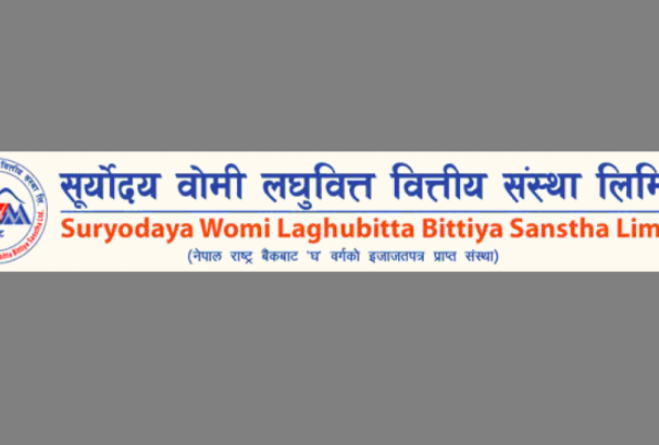 सूर्योदय वोमी लघुवित्तको मुनाफा १४०.६५% ले वृद्धि, लाभांश क्षमता १३.२४%