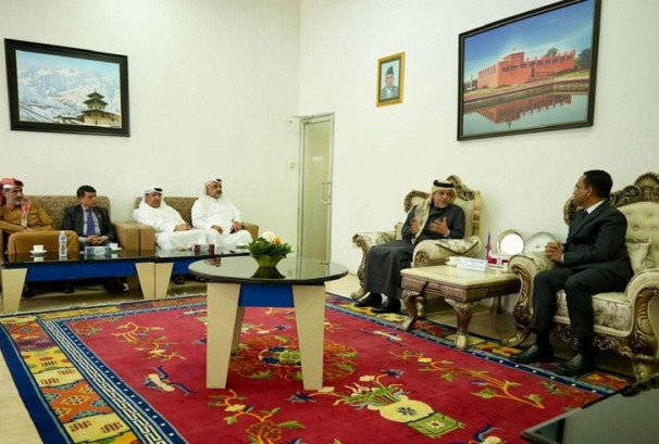 कतारी लगानी आकर्षणका विषयमा गभर्नर पौडेलसँग छलफल