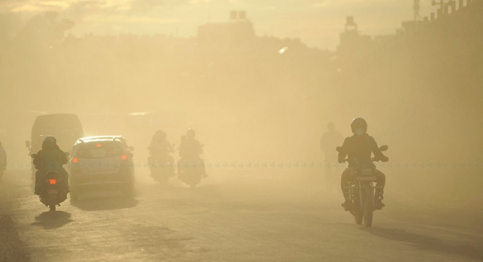 वायु गुणस्तर खस्किएसँगै काठमाण्डौ बन्यो विश्वकै दोस्रो प्रदुषित शहर, वर्षा अभाव र डढेलोको संयुक्त प्रभाव