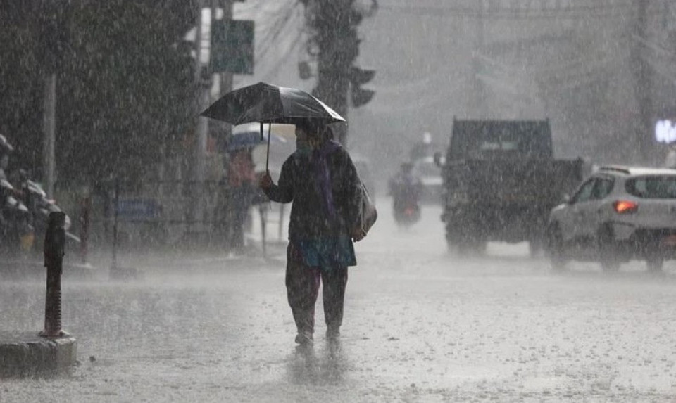 देशभर मनसुन सक्रिय, आज पनि अधिकांश क्षेत्रमा वर्षाको सम्भावना