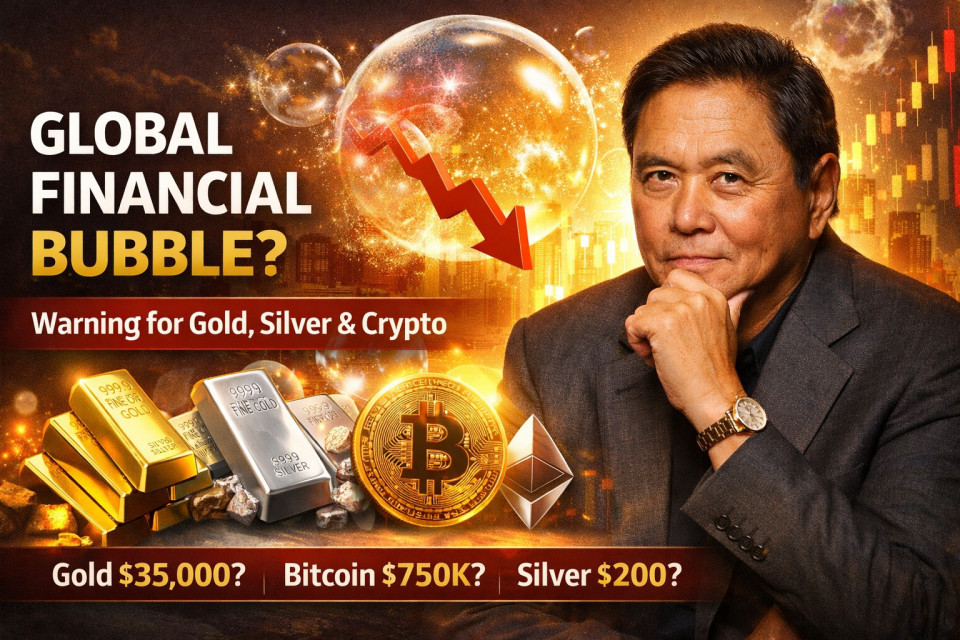 विश्व अर्थतन्त्र ‘महाबबल’को संघारमा ? सुन, चाँदी र क्रिप्टोमा विस्फोटक उछालको भविष्यवाणी