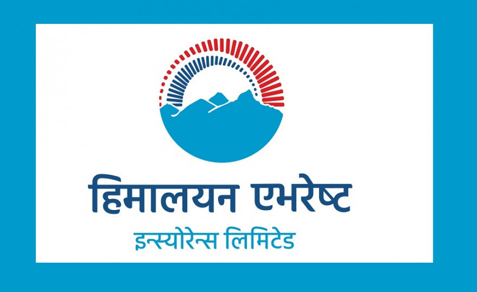 हिमालयन एभरेष्ट इन्स्योरेन्सले आर्जन गर्यो ४.०३ अर्ब प्रिमियम