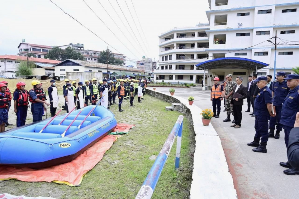गृहमन्त्री अर्यालद्वारा नेपाल प्रहरीलाई विपद् व्यवस्थापनमा उच्च सतर्कता अपनाउन निर्देशन