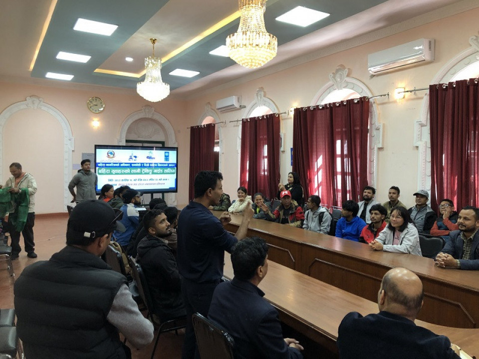 समावेशी पर्यटनको ‘टर्निङ प्वइन्ट’: पहिलोपटक बहिरा व्यक्तिका लागि ट्रेकिङ गाइड तालिम