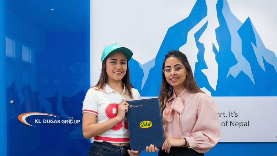 ज्ञान मसालाको ब्रान्ड एम्बेसडरमा स्वस्तिमा खड्का नियुक्त