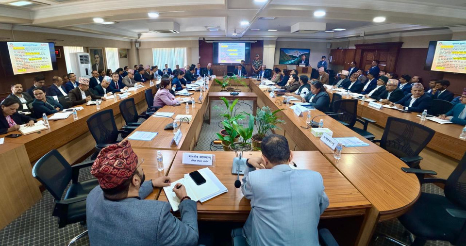 बजेटअघि सबै मन्त्री-सचिव एकै ठाउँमा, अर्थ मन्त्रालयको पहिलो अभ्यास