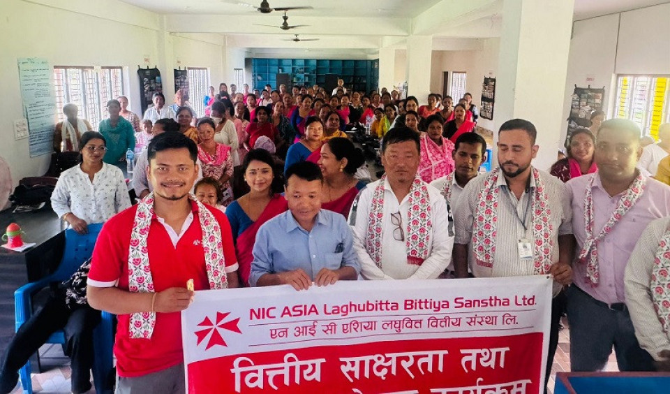 एनआईसी एशिया लघुवित्तको स्वास्थ्य सचेतना तथा वित्तीय साक्षरता कार्यक्रम सम्पन्न
