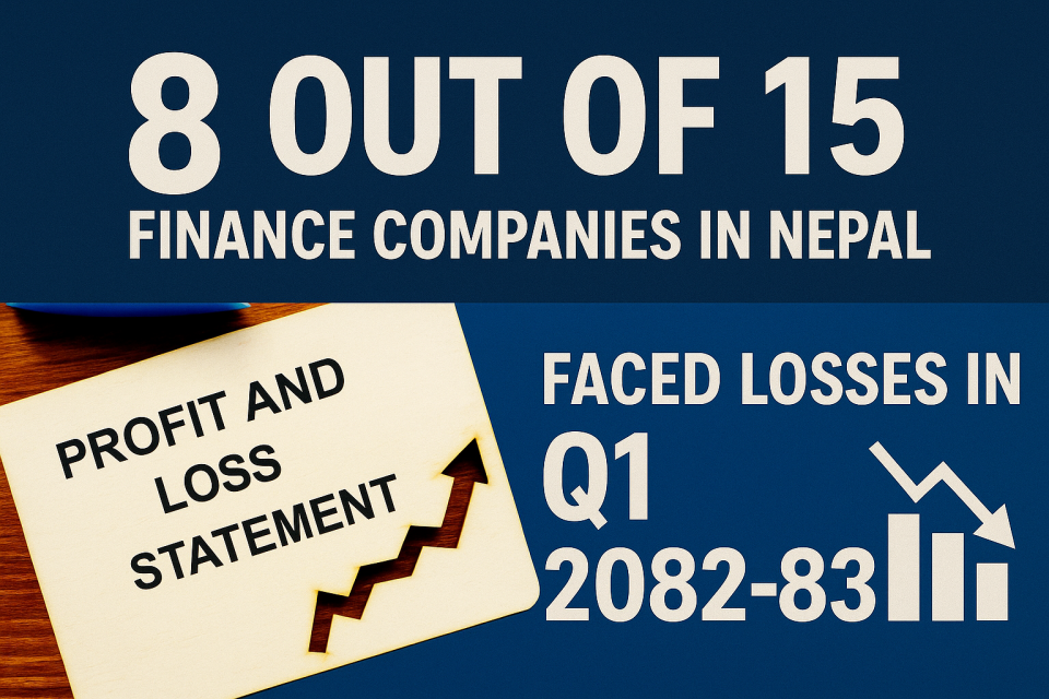 १५ मध्ये ८ बित्त कम्पनी घाटामाः एनपीएल बढेर नाजुक अवस्थामा, केहीमाथि तत्काल एक्सन लिनुपर्ने आवश्यकता