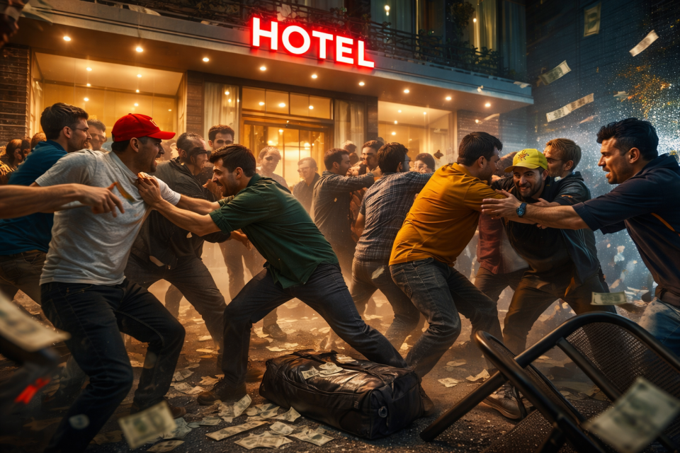 मतदानको अघिल्लो रात बुटवलमा तनाव : होटलमै एमाले-रास्वपा कार्यकर्ताबीच कुटाकुट