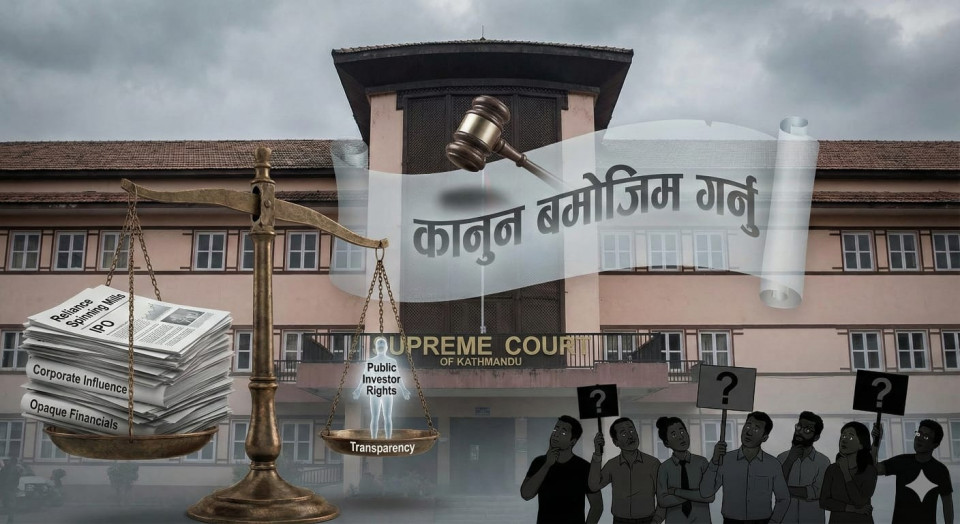 रिलायन्स स्पिनिङ मिल्सको 'आईपीओ घोटाला': न्यायपालिकाले एनरोन,सत्यमको बाटो रोज्ला कि मौनता साँधिरहला ?