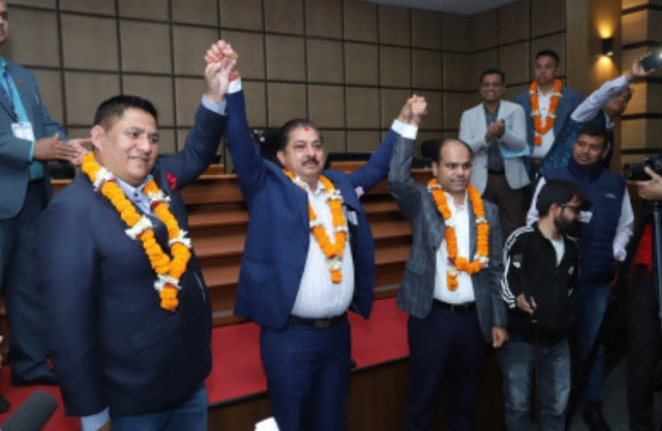 उद्योग वाणिज्य महासंघको अध्यक्षमा श्रेष्ठ