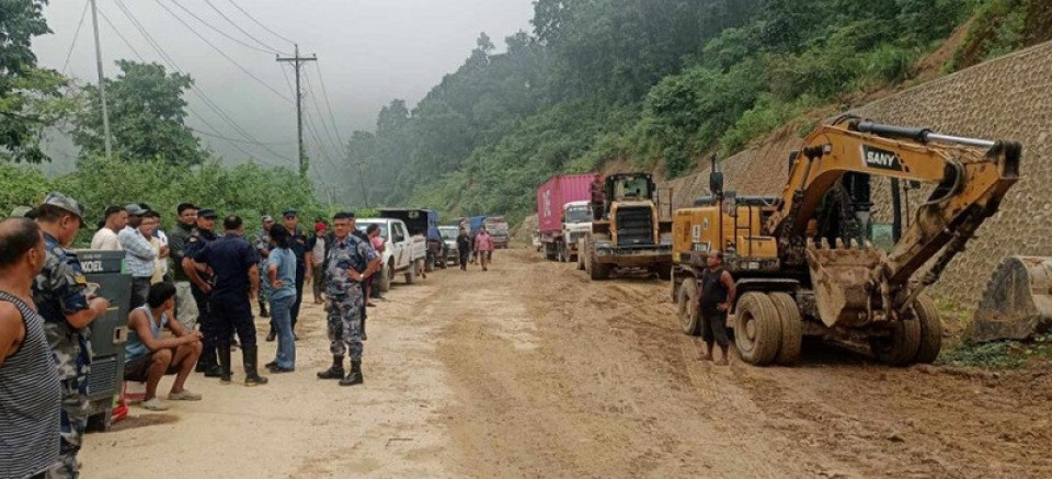 आजदेखि दाउन्ने सडकखण्ड दैनिक चार घण्टा बन्द हुने