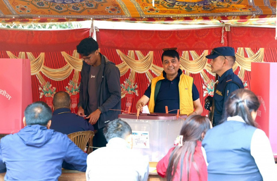 मतदान गरेपछि महासंघ अध्यक्ष ढकालले भने, ‘मुलुकले सक्षम र दूरदर्शी नेतृत्व पाउने आशा छ’