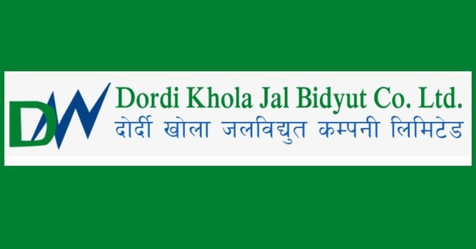 दोर्दी खोला जलविद्युत कम्पनीले १.१९ करोड कित्ता हकप्रद सेयर जारी गर्ने
