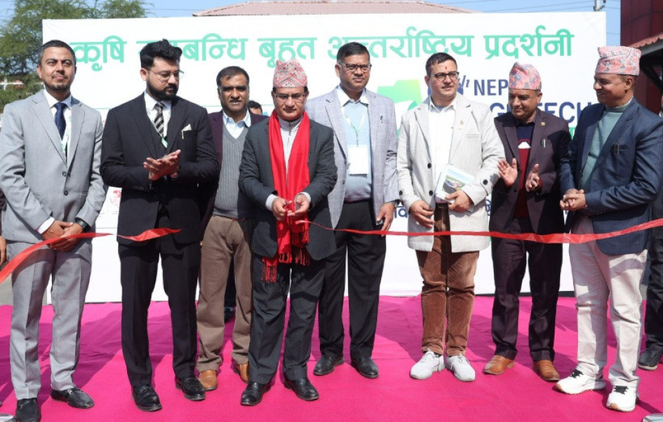 आठौं एग्रीटेक इन्टरनेशनल एक्स्पो आजबाट शुरु, कृषि मन्त्रीद्वारा उद्धघाटन