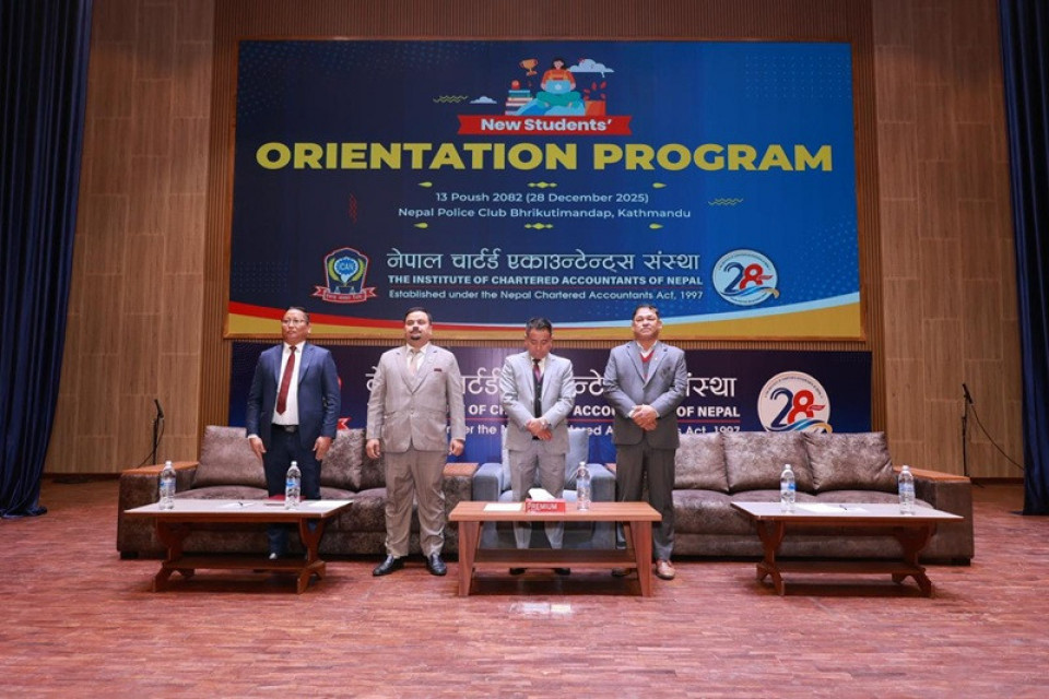 सिए पढ्ने नयाँ विद्यार्थीलाई अभिमुखीकरण