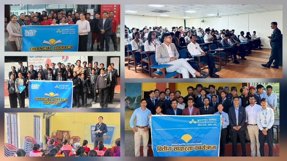 कुमारी बैंकद्वारा ‘ग्लोबल मनी वीक २०२५’ को अवसरमा देशव्यापी वित्तीय साक्षरता कार्यक्रम सञ्चालन
