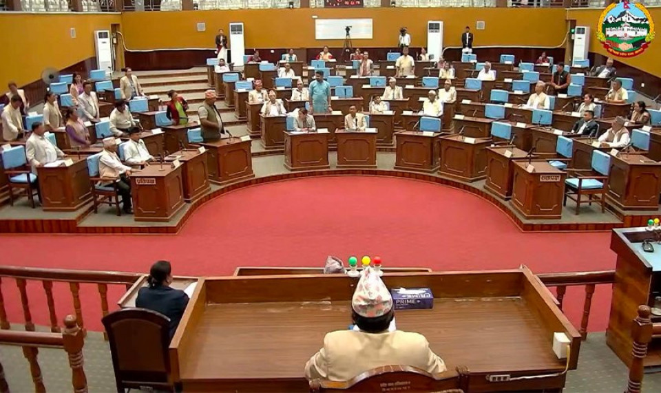 लुम्बिनी प्रदेशसभामा बजेट विवाद गहिरियो, बैठक लगातार प्रभावित