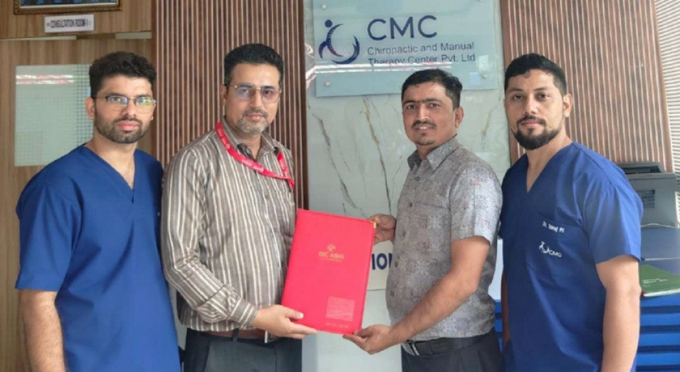 एनआईसी एशिया बैंकका ग्राहकलाई Chiropractic and Manual Therapy Centre मा विशेष छुट