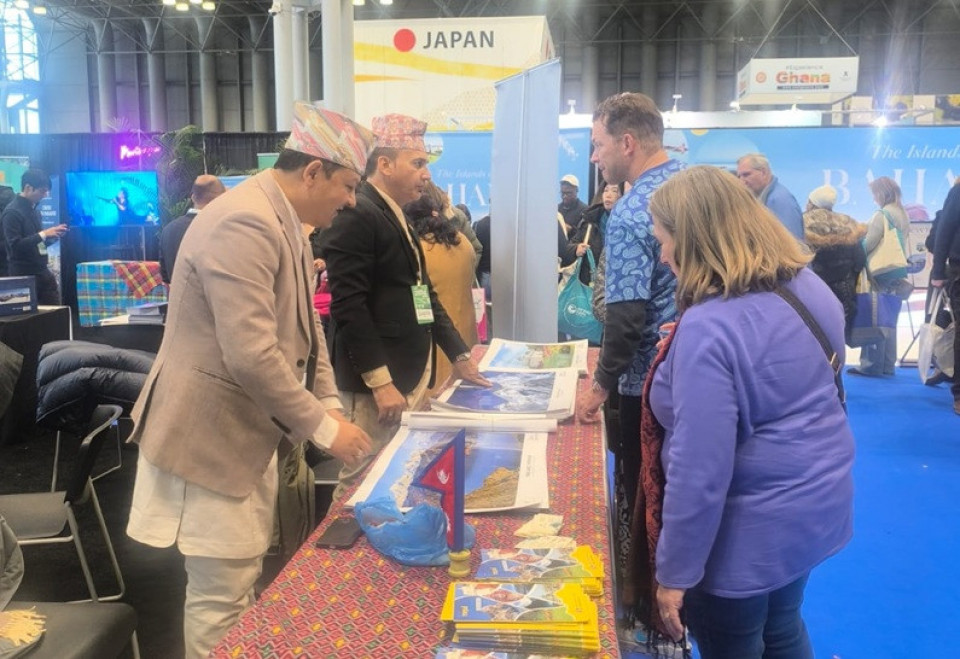 न्युयोर्कको ट्राभल एन्ड एडभेन्चर शोमा नेपालको प्रवर्द्धन