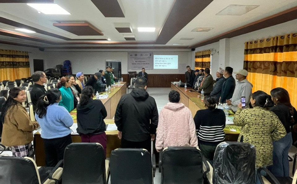 पर्यटन सेवाको गुणस्तर बढाउन भेडेटार र अमाह सिमसारमा होमस्टेदेखि हाइजिनसम्मको तालिम